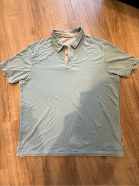 Tommy Bahama Pale Blue Short Sleeve Polo
